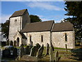 The church of St James, Rudry