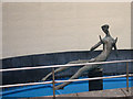 Fountain with sculpture, Crouch End, London N8