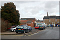 Daventry: service road behind Bowen Square