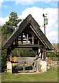 The church of St John the Evangelist - lych gate