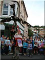 Dawlish Carnival crowd in Park Road