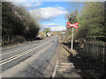SJ2724 : Disused railway crossing by John Firth