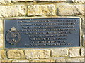 Plaque, Memorials, RAF Blakehill Farm, near Cricklade (2 of 3)