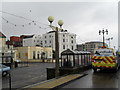 Looking across from Royal Arcade towards Library Place