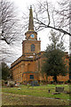 Daventry: back of Holy Cross Church