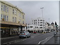 Approaching the junction of Marine Parade and South Street