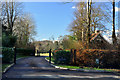 South Lodge and drive of Coedarhydyglyn Park - Cardiff