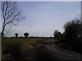 O0549 : Fieldscape and Road, Co Meath by C O'Flanagan