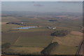 Raith Farm and reservoir from the air