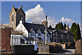 Cottages and tower - St George