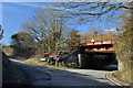 Station Terrace and bridge - Peterston-super-Ely