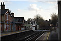 London train arriving at Robertsbridge Station