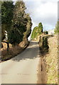 Steep climb on Cwrt-y-Bella approaching Darran Farm