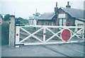 Capel Road level crossing, Upper Ruckinge in 1976