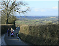 2010 : Tackling the hill on King Lane