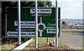 Roundabout sign, Newtownards