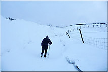 SD9826 : Climbing up Rake following heavy snowfall by Phil Champion