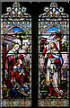 TR1144 : St James, Elmsted, Kent - Window by John Salmon