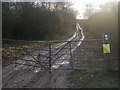 Footpath in the countryside