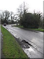 Lee Street, Horley, approaching the bridge over the River Mole