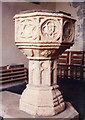 St Andrew, Aveton Gifford, Devon - Font