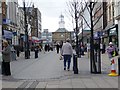 A busy lunchtime in King Street, South Shields