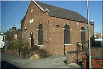 SJ5596 : Old chapel on Clipsley Lane (A599) by David Long
