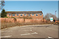 Daventry: disused houses behind car park