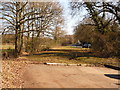 West Moors: former sharp corner at Newman?s Lane