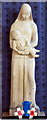 St Gabriel, Aldersbrook Road, London E11 - Statue