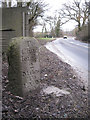 Milestone near Rixey Park Corner (2/2)