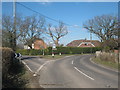 Road junction on Wittersham Road