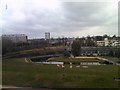 View of Mile End Park and Grove Road from Sir Christopher France House