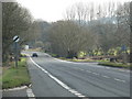 The A38 leaving Lower Langford