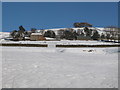 Snowy pastures below Hartley Cleugh