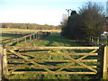 Gates near Ingleden Park Riding Centre