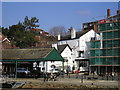 SX9292 : The Prospect Inn Pub, Exeter, Exeter Ship Canal by canalandriversidepubs co uk