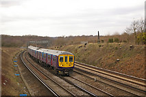 TQ5068 : Railway west of Swanley by Ian Capper