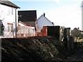 Backs of new houses in Woodlands