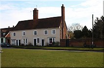 TL9836 : The Tendring Estate, Estate Office and Cottages by Peter French