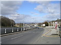 Looking down Manchester Road from Odsal Top