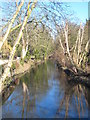 The River Frays above Mill Road bridge