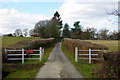 Gate to Holford Manor