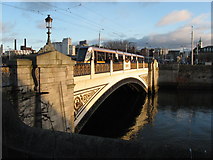 O1334 : Sean Heuston bridge and Luas tram, Dublin by Gareth James
