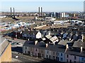 View south-east from the top of the Kingsway Car Park