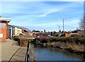 SO8376 : Footbridge across River Stour by P L Chadwick