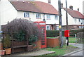 Telephone Box and postbox, Petteridge