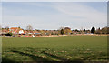 Field and the backs of houses in Oakgrove Road