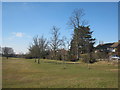 The northern edge of Uxbridge Common