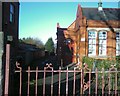 Eirias High School, A block entrance, Colwyn Bay